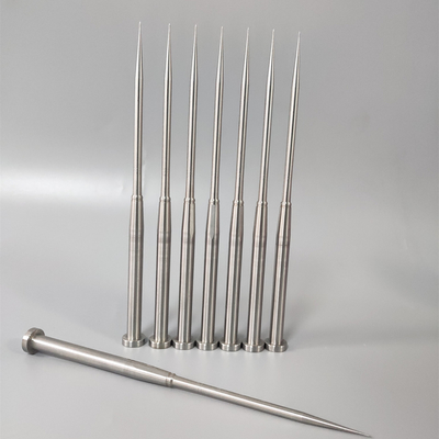 W302 Die Steel Precision Core Pins สำหรับการขึ้นรูปวัสดุสิ้นเปลืองทางการแพทย์