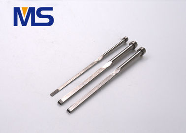 DIN 9810 Mould Ejector Pins ตำแหน่งแบบแบนสำหรับชิ้นส่วนพลาสติกขึ้นรูป 0.5mm
