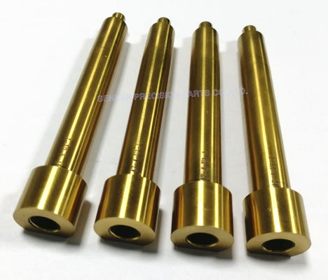 ส่วนส่วนท่อแบบ Custom TiN Coated Die Casting องค์ประกอบพวงมาลากลายเพื่อการติดตาม