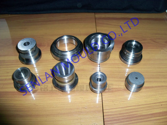 ส่วนประกอบของพวงมาลัยเหล็กแข็ง ± 0.005 มม ความแม่นยํา CNC สําหรับปิดเครื่องสําอาง