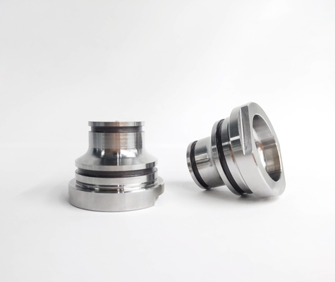 เหล็กสแตนเลส SKD61 Cnc turned Components Wear resistant Black Coating การรักษาพื้นผิว