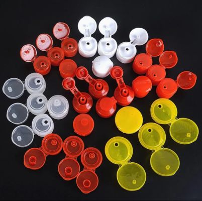 หม้อฉีด Flip Top Cap หลายช่องสําหรับปิดขวดพลาสติก