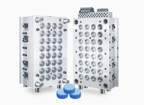 โมลด์ฉีดหมวก Snap-On Cap หลายช่อง สําหรับการผลิตหมวกขวดพลาสติก