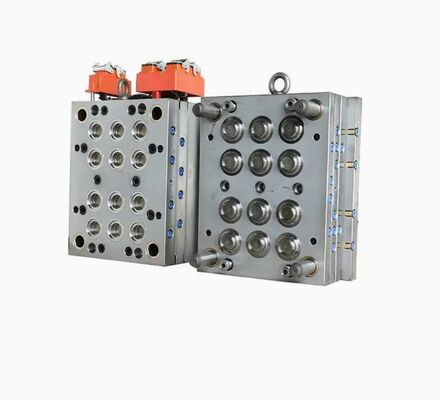 หม้อฉีดหม้อปิดขวดกล่อง 12-Cavity Valve Gate สําหรับการผลิตเครื่องปิดพลาสติก