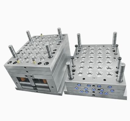 หม้อฉีดหม้อปิดขวดกล่อง 12-Cavity Valve Gate สําหรับการผลิตเครื่องปิดพลาสติก