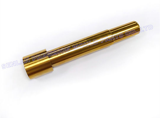 TiN ปกแต่งสปินแกนขั้นตอน H13 ส่วนประกอบความแม่นยําสําหรับการปัดและพวงมาลัยฉีด