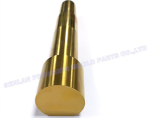 TiN ปกแต่งสปินแกนขั้นตอน H13 ส่วนประกอบความแม่นยําสําหรับการปัดและพวงมาลัยฉีด