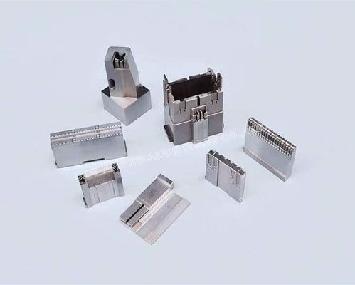 1.2343 (H11) อะไหล่หม้อแม่นยํา องค์ประกอบโลหะที่กําหนดเองสําหรับหม้อพลาสติก