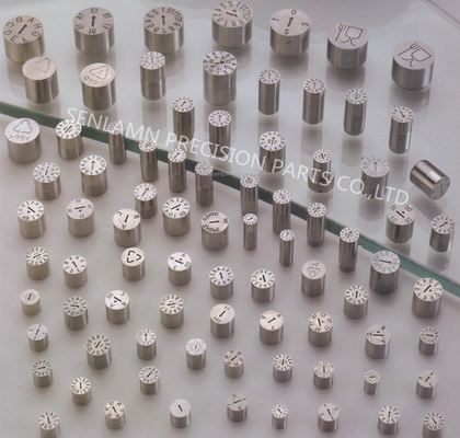สแตนเลส CNC กระบวนการเครื่องฉีดขึ้นรูปวันที่ประทับวันที่รีไซเคิลการแทรก