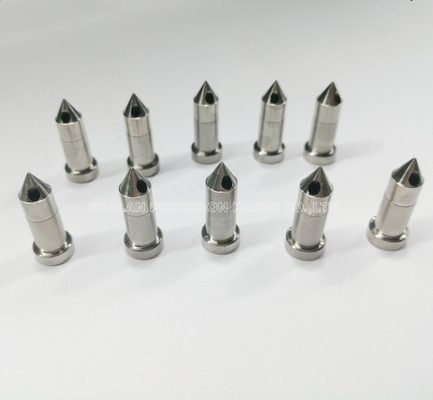 BeCu ชุบนิกเกิล Hot Runner Torpedo Gate Nozzle Tips ชิ้นส่วนแม่พิมพ์ที่มีความแม่นยำ