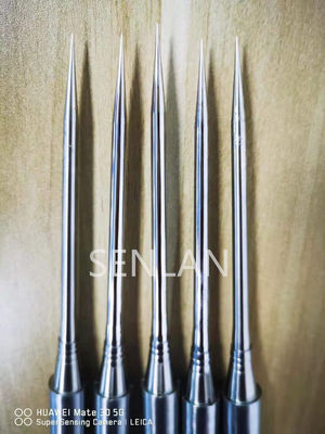 Precision Core Pin สำหรับ Pipette Tips แม่พิมพ์ฉีดขึ้นรูปพินที่มีพื้นผิวที่ดีและมีศูนย์กลาง